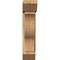 Ekena Millwork Funston Slat Rough Sawn Bracket w/ Offset Brace, Western Red Cedar, 8"W x 24"D x 36"H BKT0806X24X36FST06RWR - alternate 3